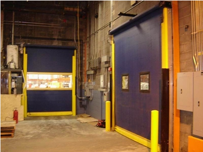 What are the parts of a high speed door? - SIMPALL