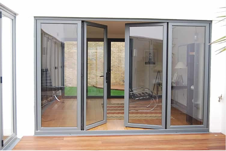 How much do aluminium stacker doors cost?