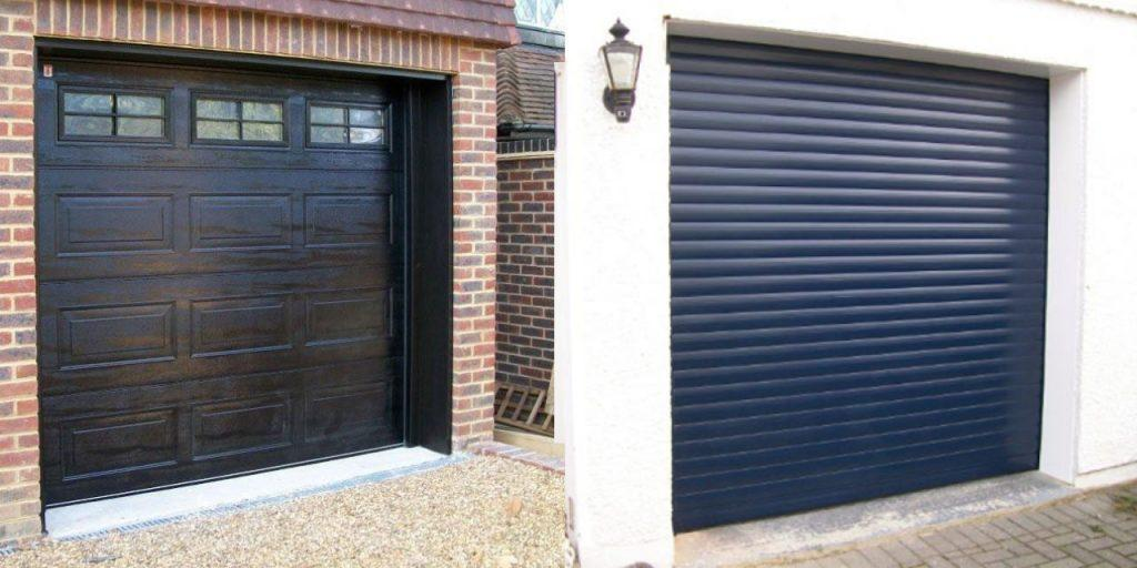 Is a sectional garage door more expensive than a roller door