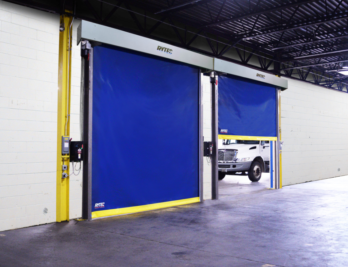 What is the Opening Speed of High-Performance Doors Up To