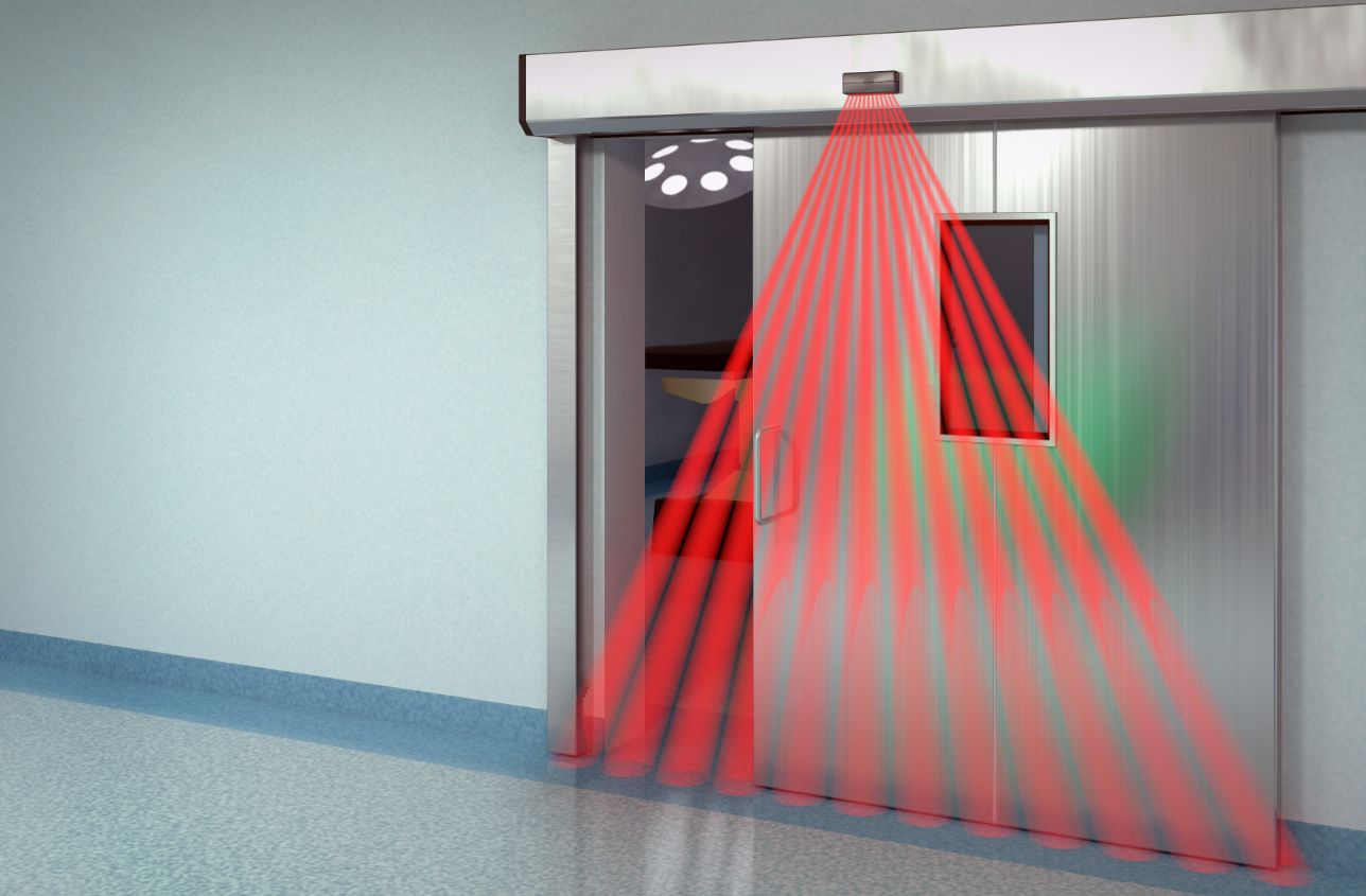 Infrared Motion Sensors for Automatic Doors 