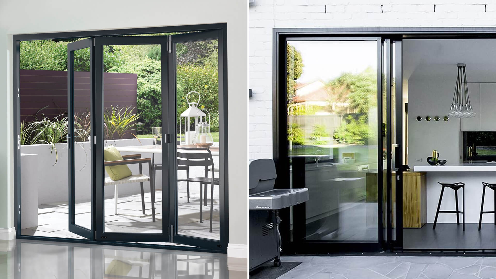 What's the Difference Between Vision Art Aluminum's Bi Fold Doors and the Sliding Glass Doors