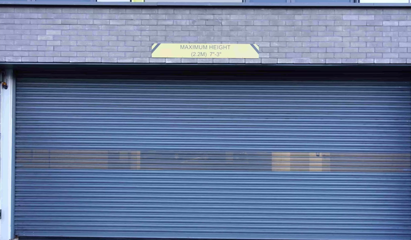 What is the maximum height of rolling shutter