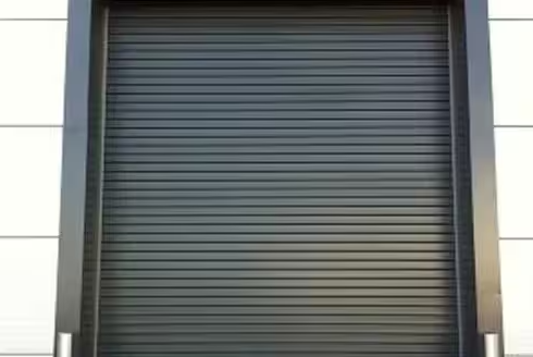 Iron Full Height Automatic Rolling Shutters 