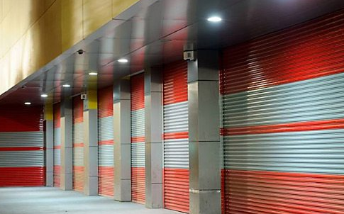 What is the standard size of rolling shutter